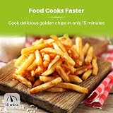 Tower Vortx Compact Air Fryer 1.5L 900W Black 30 Min Timer view 6