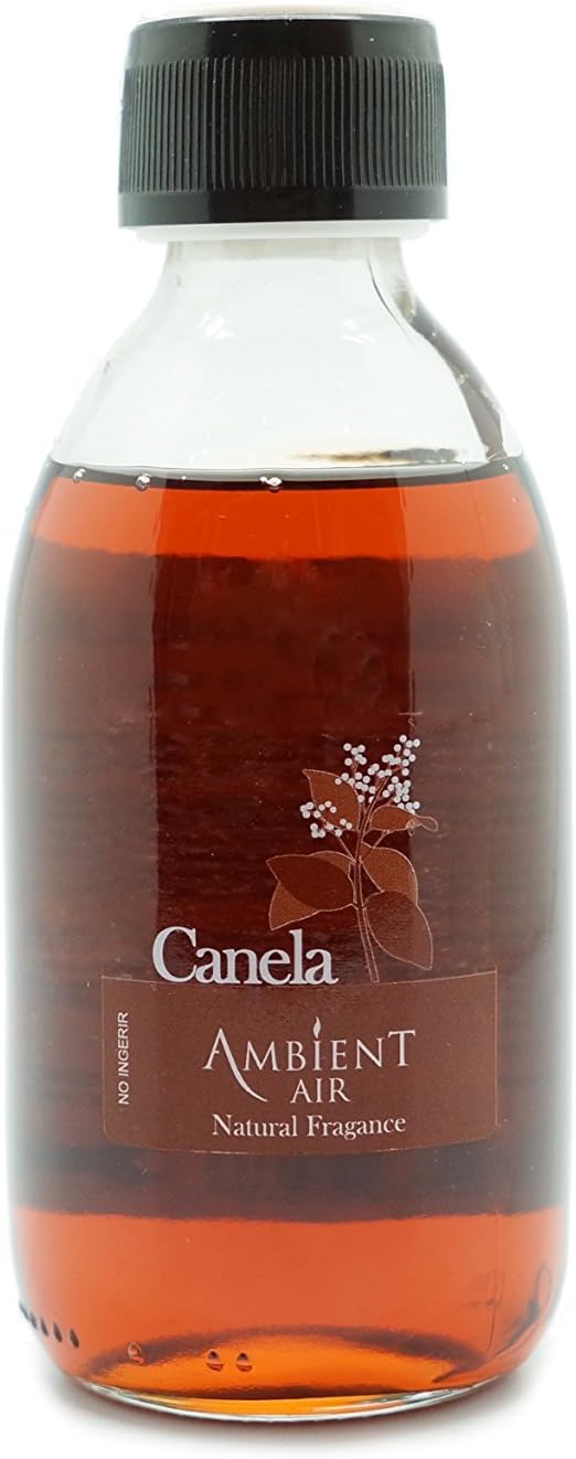 Ambientair RC250CLA Recambio Mikado Aroma Canela, Cristal, Marrón, 250 Ml
