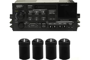 HUSUKU for GM Original Equipment Radio Speaker Control Knobs (Pack of 4)