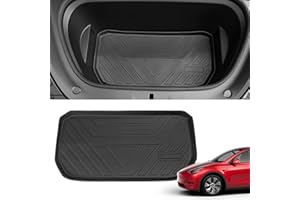 Xipoo Cargo Liner Compatible with Tesla Model Y Trunk Mat Cargo Mat Trunk Mat Cargo Liner Replacement for 2020 2021 2022 2023 Tesla Model Y Accessories (Front Trunk Liner)
