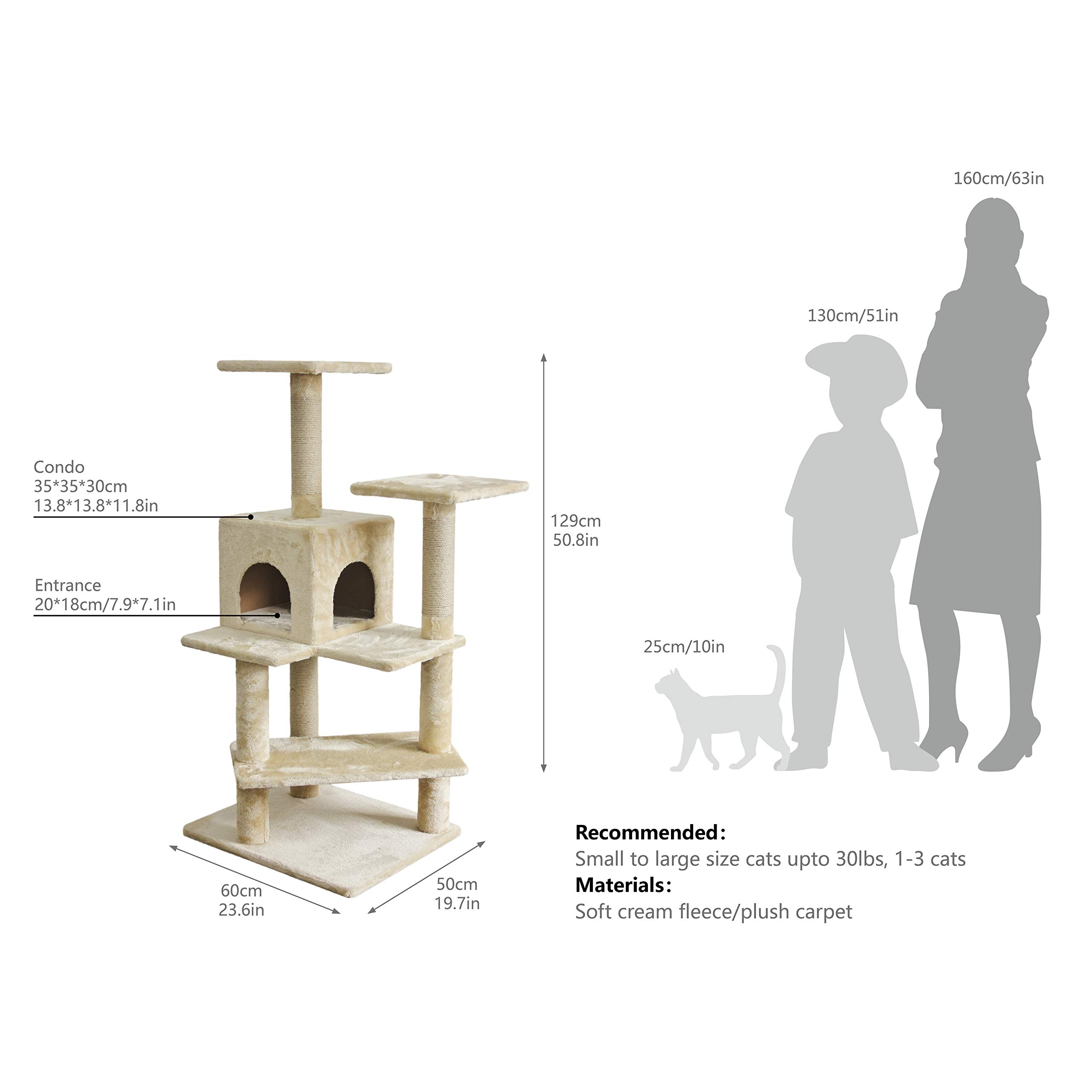 AmazonBasics Cat Tree with Condo The Cat Site