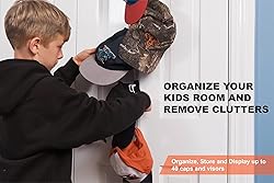 Perfect Curve CapRack | Over-The-Door Hat Organizer