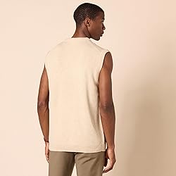 Amazon Essentials Men's Lambs Wool Sweater Vest