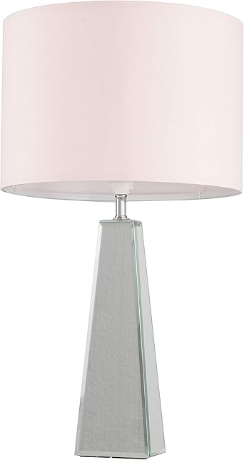 large pink table lamp