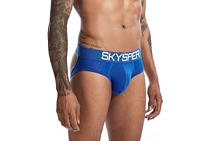 SKYSPER Jockstrap Athletic Supporters for Men Jock Strap Male Underwear Men's Thong Jockstrap Underwear