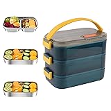 Tinaforld 304 Stainless Steel Thermal Lunch Box