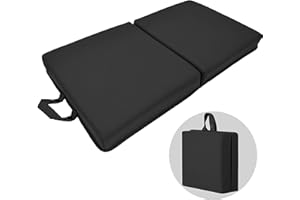 ECOESPTI Kneeling Pad, Kneeling Pads Extra Thick, Waterproof Foam Garden Prayer Kneeling Pad, Bathing, Workout Supplies, Lightweight, Garden Work Gifts, Black