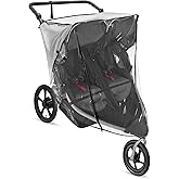Stroller Rain Cover Compatible with BOB Gear Duallie Strollers, Weatherproof, Protect from Rain Sun Dust（(Jogger not Included