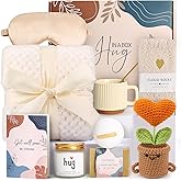 Women's Self-Care Get Well Soon Women's Gift Basket Post-Surgery Recovery Care Set Sympathy Gift Basket Thoughtful Care Gift Box For Mother/Wife/Dear Friend