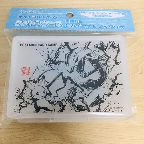 Amazon Co Jp ポケモンカード ダメカンケース ピカチュウ レックウザ 墨絵列伝 Hobby