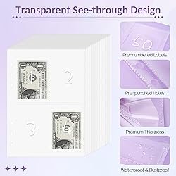 Sooez 100 Envelopes Money Saving Challenge, Savings