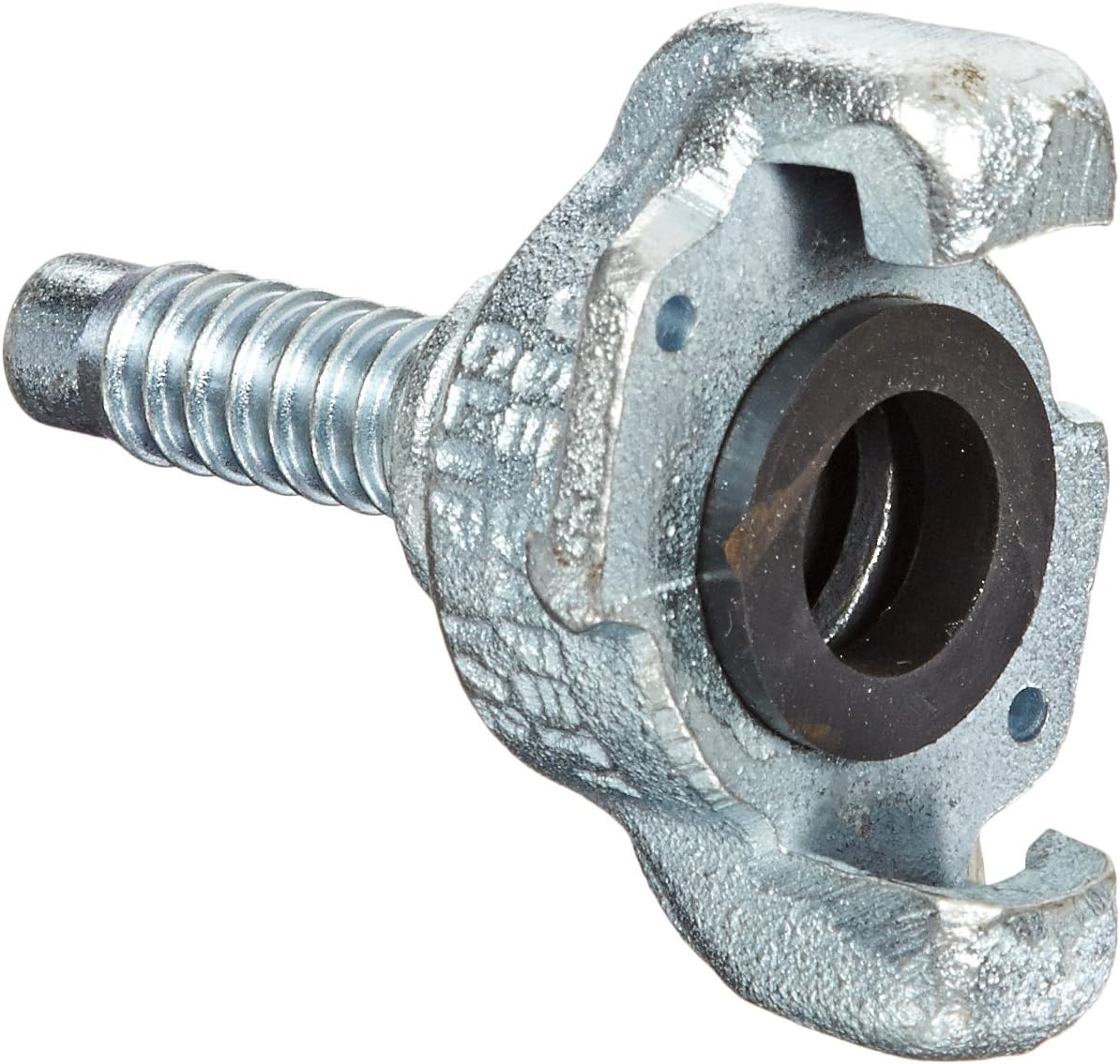 Campbell Fittings UH-2 Cast Ductile Iron Hose Fitting, Universal Coupler, 1/2" Hose End Barbed