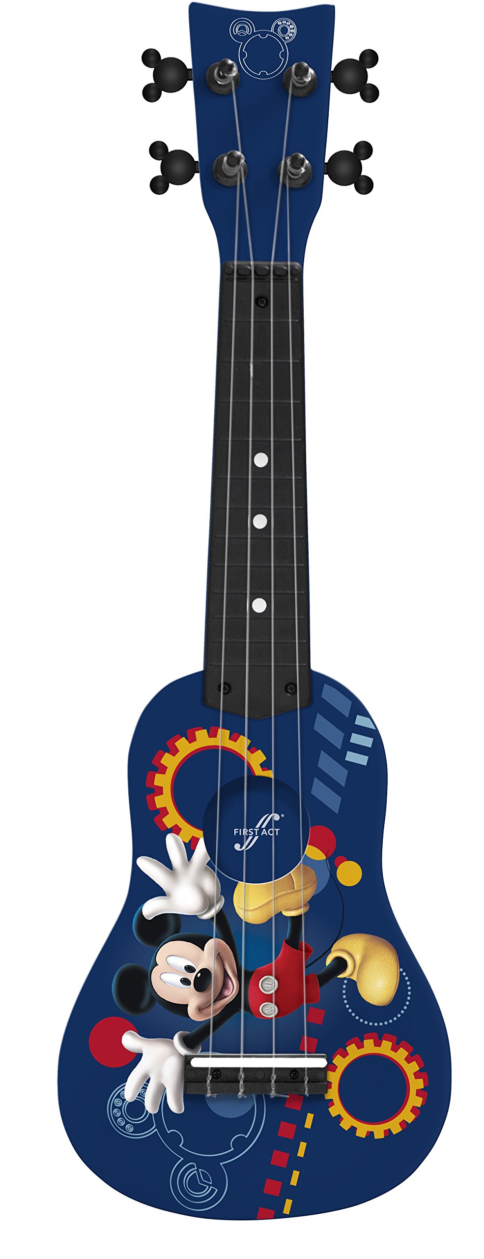 First Act MO385 Disney Mickey Mouse Mini Guitar Ukulele Kids Children