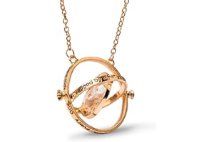 YIRENWEE Harry Hermione Accessories - Time Turner Necklace Gift for fans of the wizarding world for birthdays, holidays, Christmas, Halloween