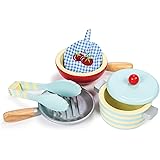 Amazon Com Le Toy Van Honeybake Premium Wooden Cafe Machine Set Pretend Kitchen And Cafe Play Toy Set Kids Role Play Toy Kitchen Accessories Tv299 Toys Games