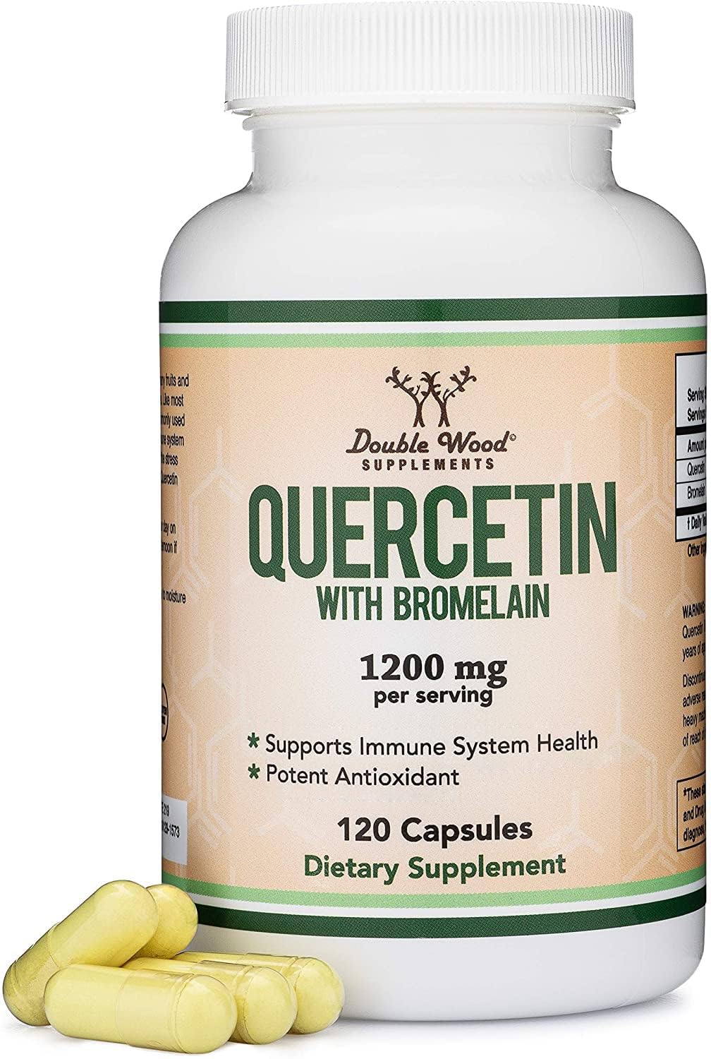 Quercetin with Bromelain - 120 Count