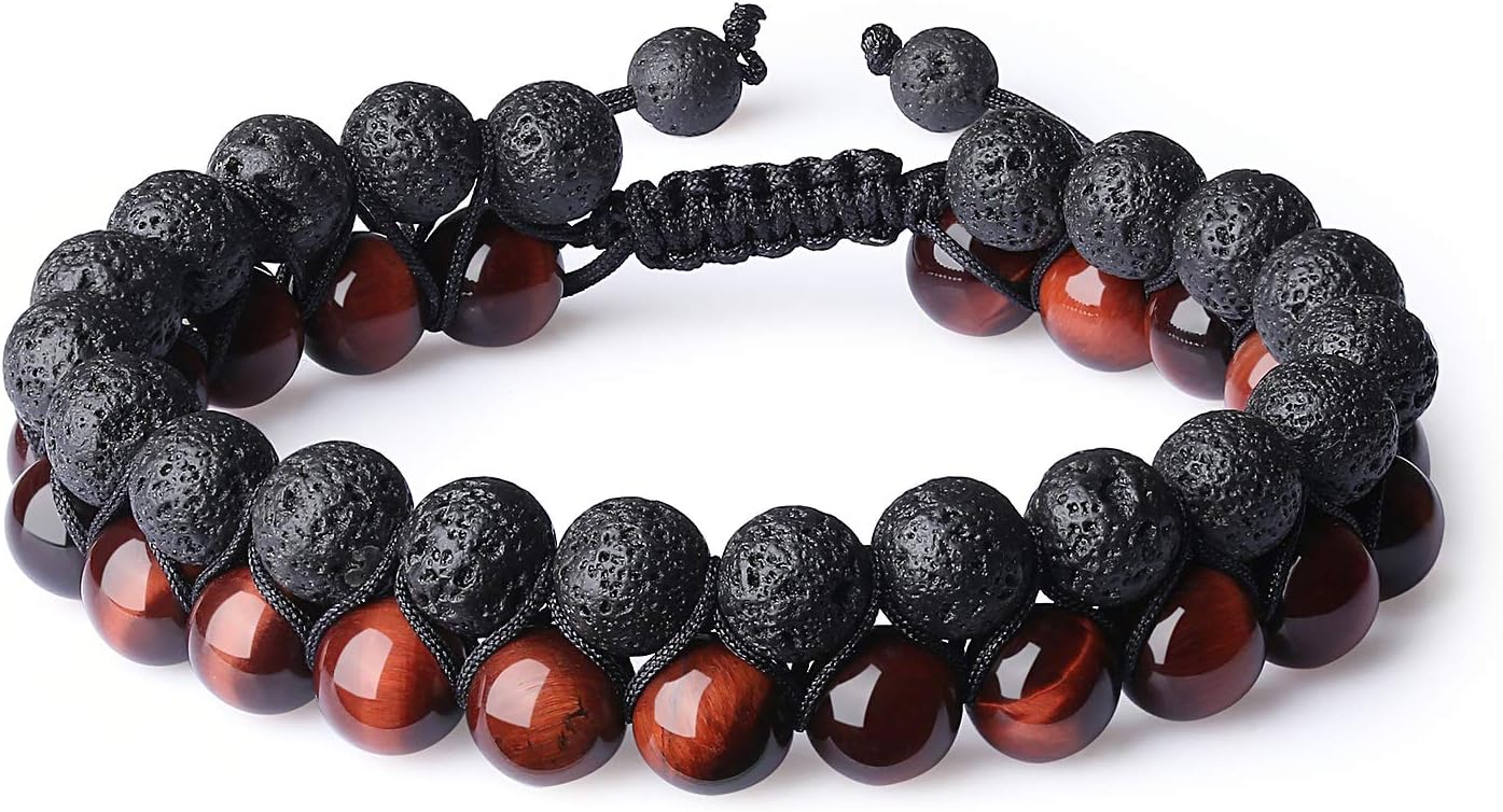 coai 2 Layers Semi Precious Gemstone Bracelet