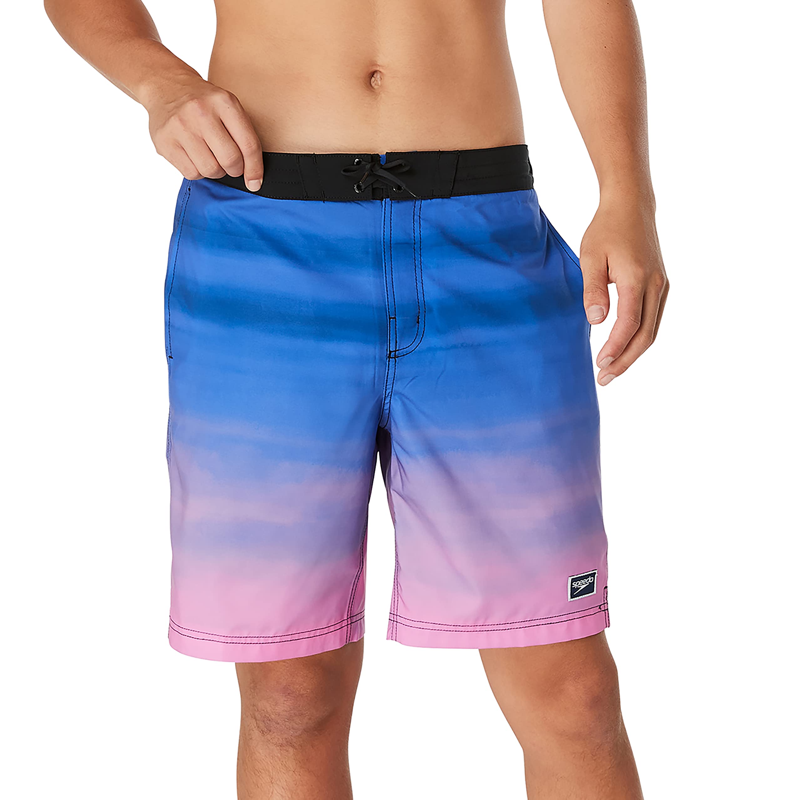Speedo Men's Swim Trunk Knee Length Boardshort Bondi Printed Image