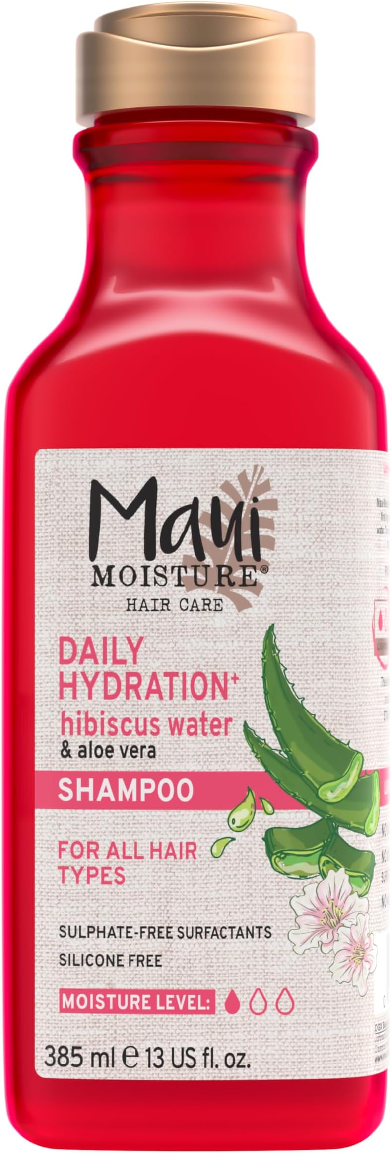 Maui Moisture Lightweight Hydration Hibiscus Shampoo 385ml