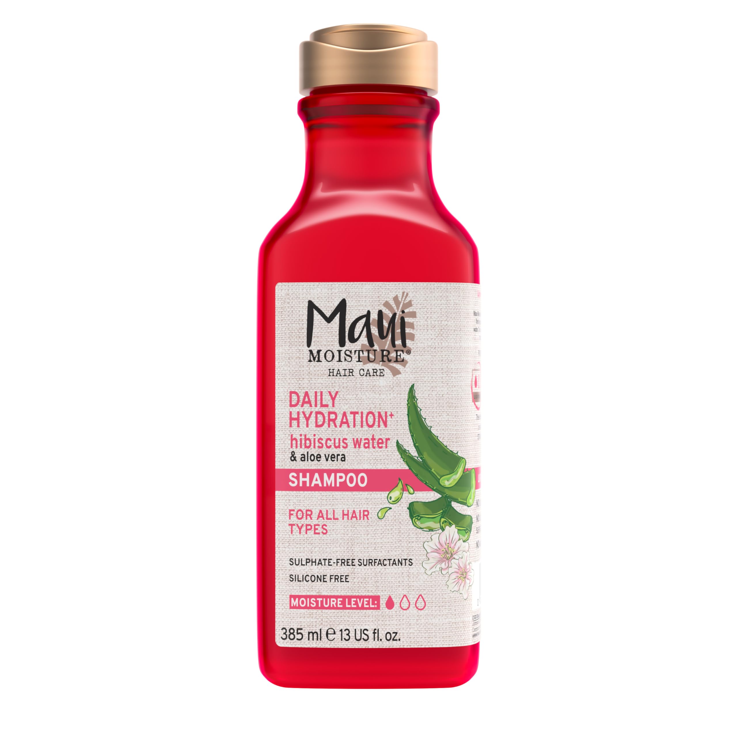 Maui Moisture Lightweight Hydration + Hibiscus Water Shampoo, 385ml - Amazon Vine
