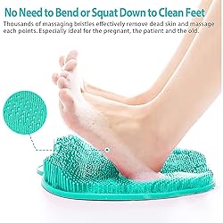 AWEIR Shower Foot Massager Scrubber Mat: Foot