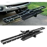 EGO BIKE 500LBS Steel Motorcycle Scooter Dirtbike Carrier Hauler Hitch | Mount Rack Ramp Anti Tilt