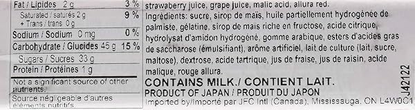 UHA MIKAKUTO PUCHAO CANDY, STRAWBERRY, 1.76 OUNCE
