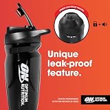 Optimum Nutrition Opti-Lock Shaker Bottle 700 ml Leak Proof Lid Flip Cap view 4