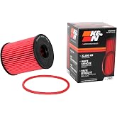 K&amp;N Oil Filter: 20,000 Mile Engine Protection, High Efficiency, HP-7041 | Compatible with 2003-2022 Alfa Romeo/Crysler/Dodge/Fiat/Ford/Jeep: (See Product Descriptions for Select Models)
