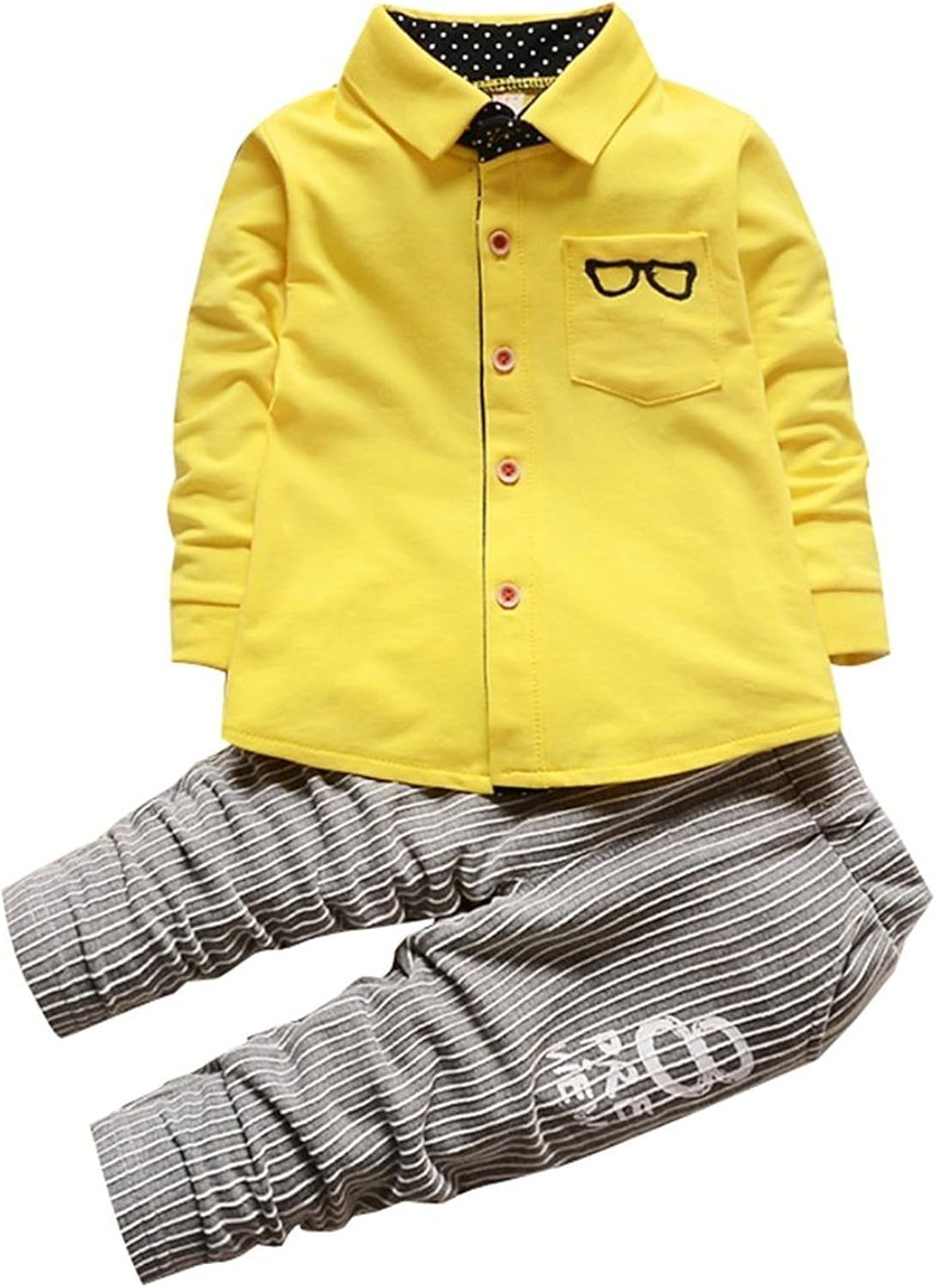 Baby Boys' Fall Clothing Sets Tops + Pants 2PCs Gentleman