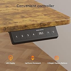 WALKINGDESK 63 Inches Height Adjustable L Shaped