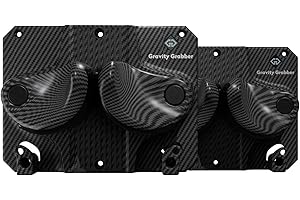 Gravity Grabber - Ultimate Ski & Snowboard Wall Rack | Secure, Non-Slip Storage | Fits Any Ski/Board | Garage Organization | Ski Storage Rack | Snowboard Storage Rack | Winter Gear Organizer | 2 Pck