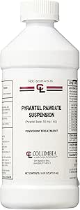 Amazon Com Pyrantel Pamoate Suspension 50 Mg 16 Oz Bottle By Generic AC SX300 SY300 QL70 ML2 