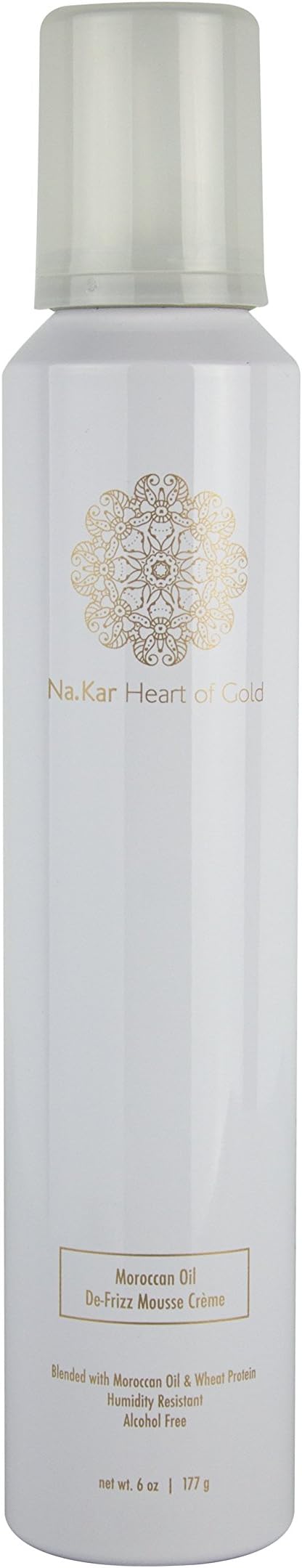 Na.Kar Ultra Light De Frizz Mousse - Moroccan Oil, Argan Oil