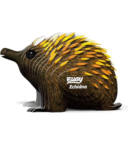 Amazon.com: Wild Republic Hug'ems Mini Echidna, Stuffed Animal, 7