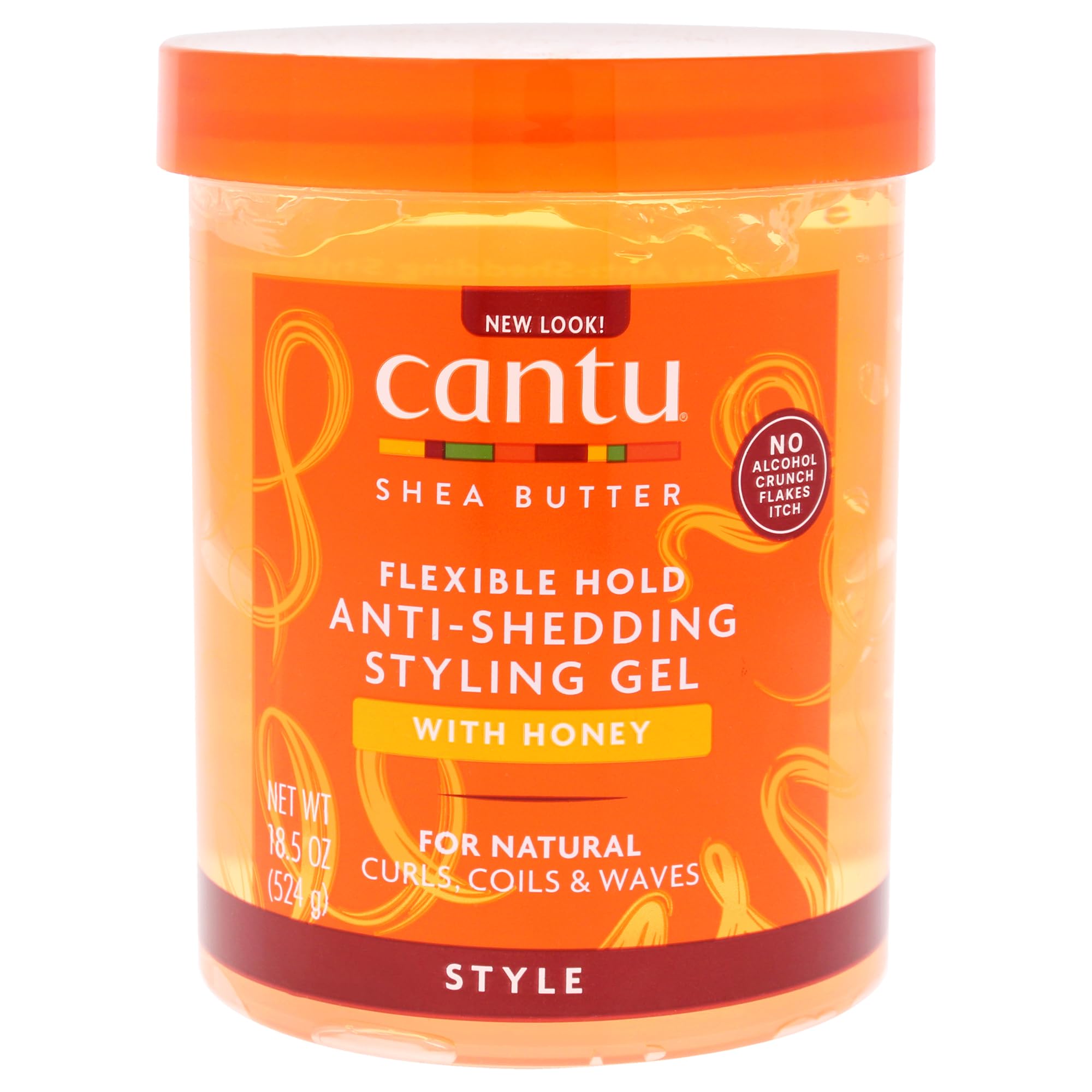 Cantu Anti-Shedding Styling Gel with Honey 524g