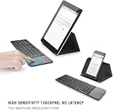 Zedo Foldable Bluetooth Keyboard Pocket Size Mini with Touchpad for Android view 5