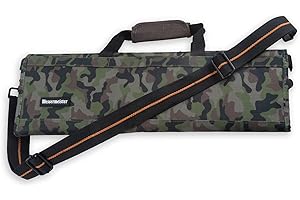 Messermeister 5 Pocket Padded Knife Roll, Camouflage