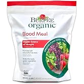 Burpee Organic Blood Meal Fertilizer | Add to Potting Soil | Excellent Natural Source of Nitrogen | for Tomatoes, Spinach, Broccoli, Leafy Greens | 3 lb, 1-Pack