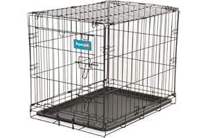 Aspen Pet 21944 Wire Home Training Dog Kennel, 34" W x 22" D x 25" H