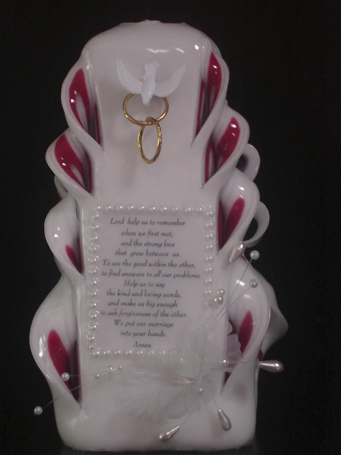 Anniversary Candle Handmade