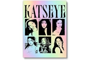 Katseye Poster (UNFRAMED 12 x 16) Kpop Group Music Singers Wall Art Teen Girl Room Wall Art Prints Bedroom Dorm