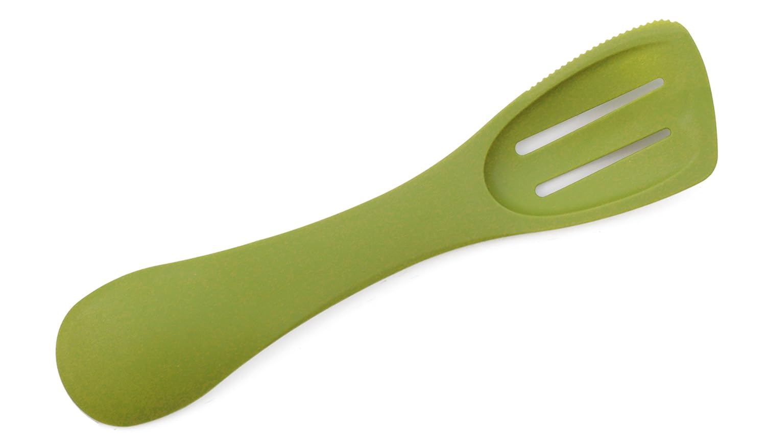 4 in 1 Spatula, Spoon, Slotted Spoon with Serrated Edge