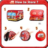 Britik Pop Up Truck Tent for Kids 3-8 Indoor Outdoor Play Safe Durable view 8