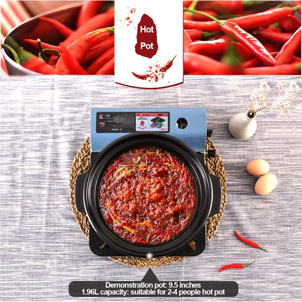 SHICCF Olla de Horno holandés de Hierro Fundido pretemporada con ...