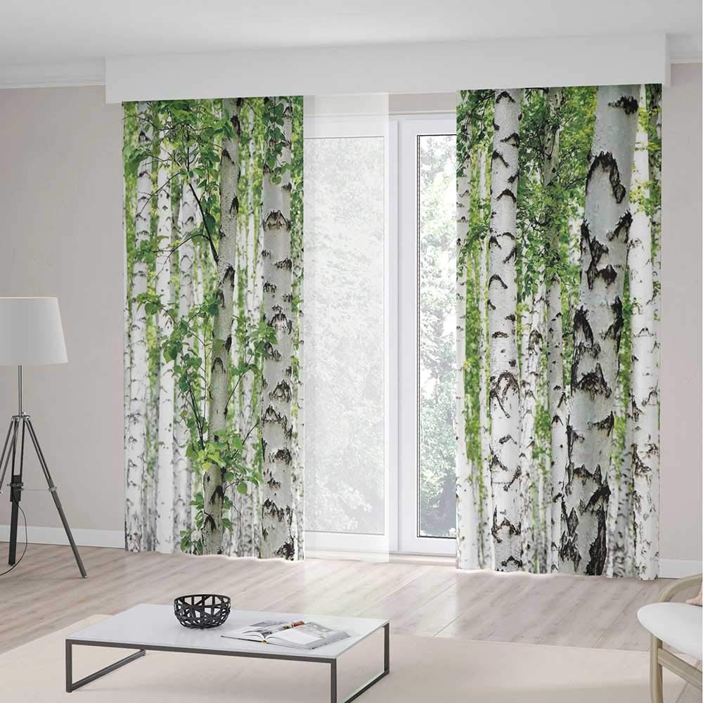 Amazon Com Yoliyana Small Window Blackout Curtains Woodland