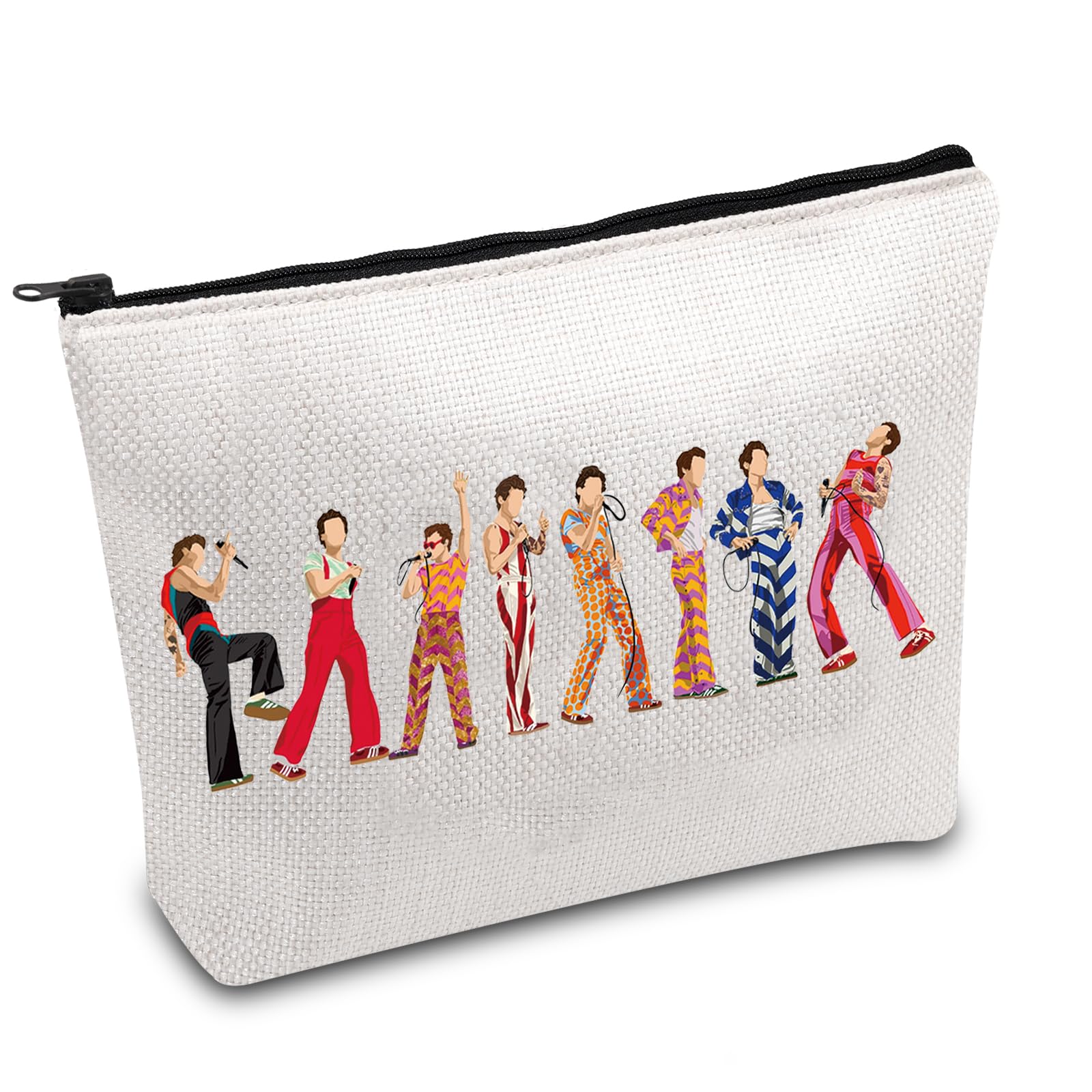 Singer Inspired Makeup Bag Singer Merch Makeup Bag Singer Song Lover Fans Zipper Pouch Music Lovers Gifts (H-Singer UK)
