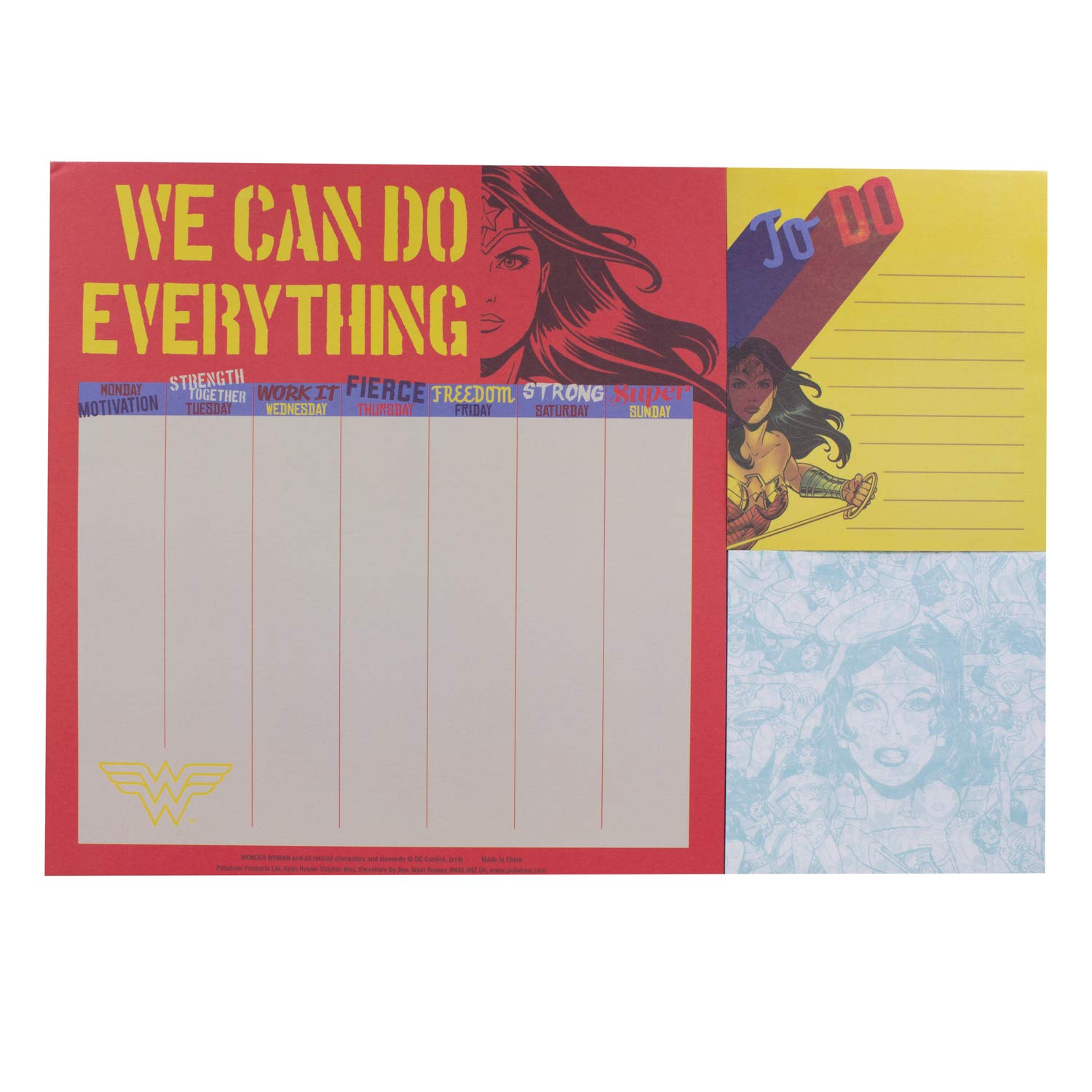 Wonder Woman A4 Desk Planner