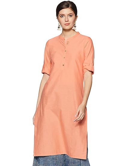 Women's cotton straight Kurta