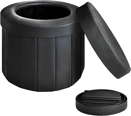 collapsible camping toilet